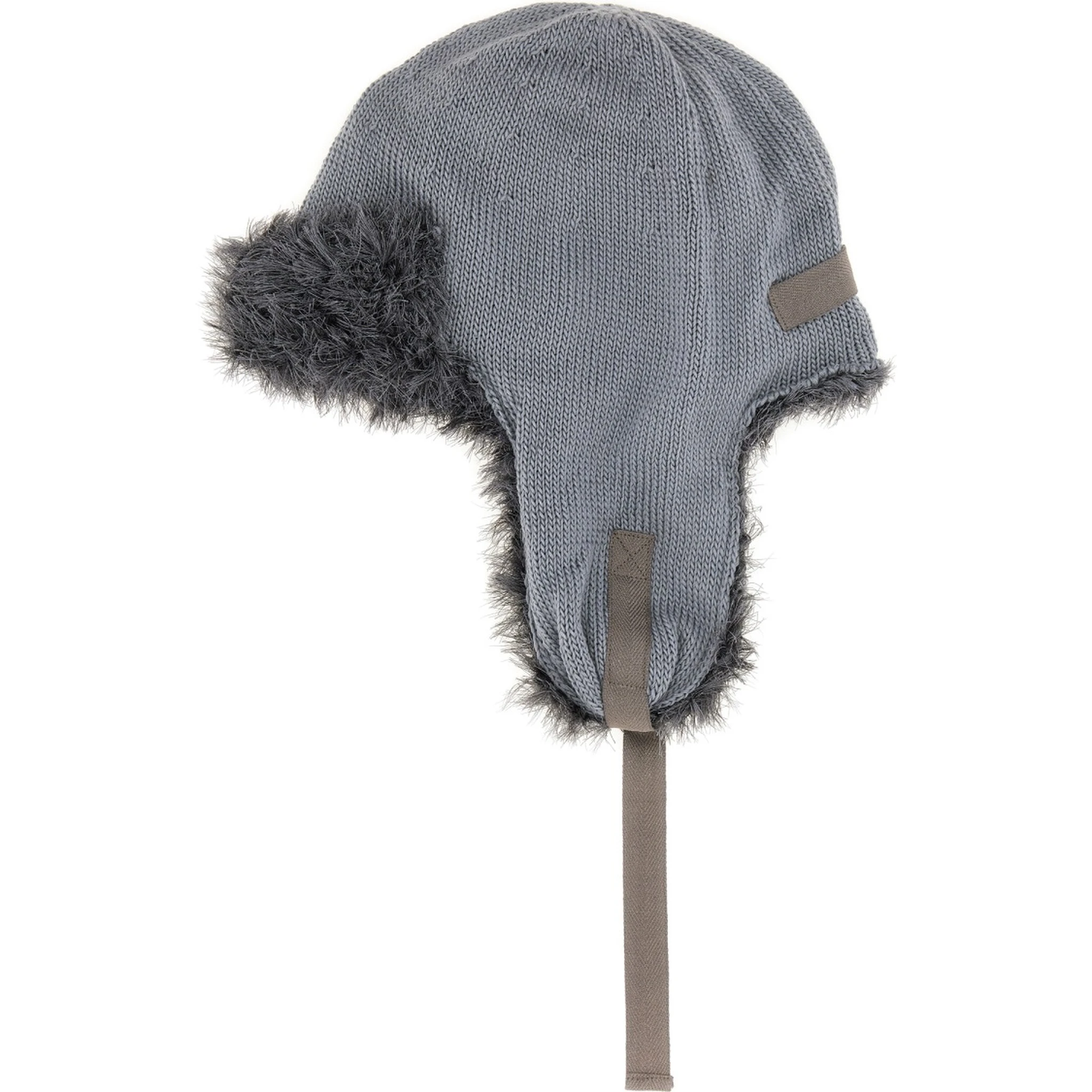 WOOL KNIT AVIATOR HAT