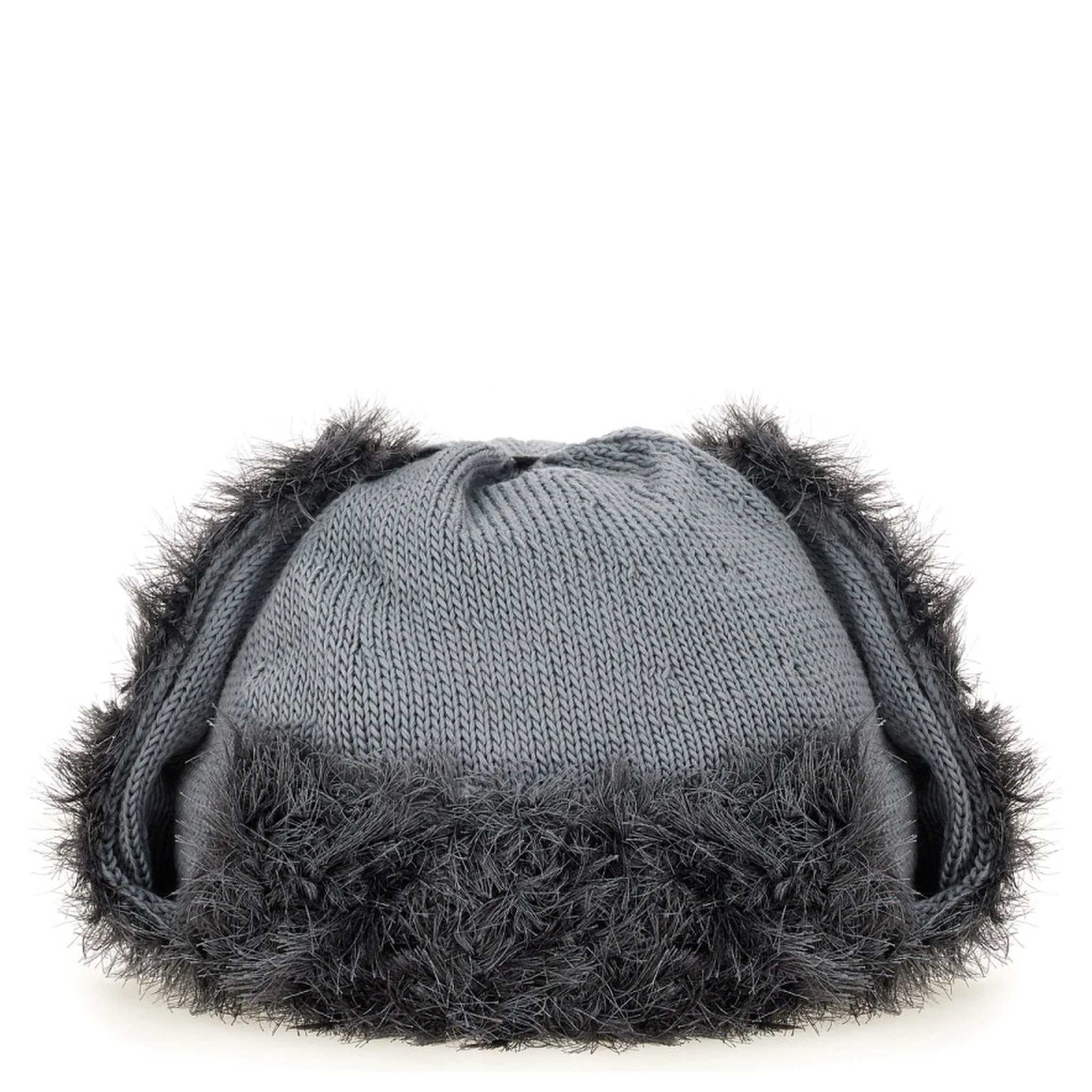 WOOL KNIT AVIATOR HAT