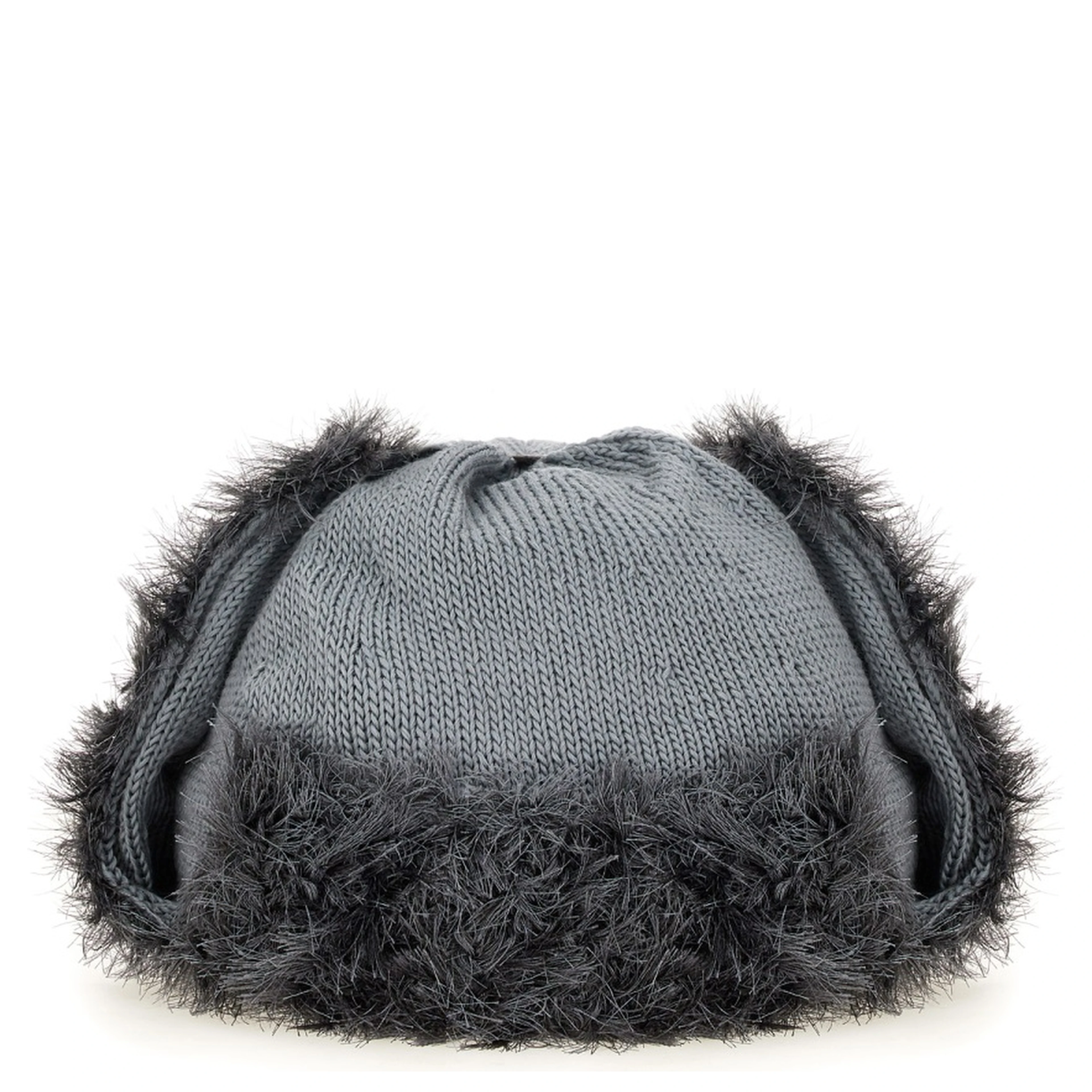 WOOL KNIT AVIATOR HAT