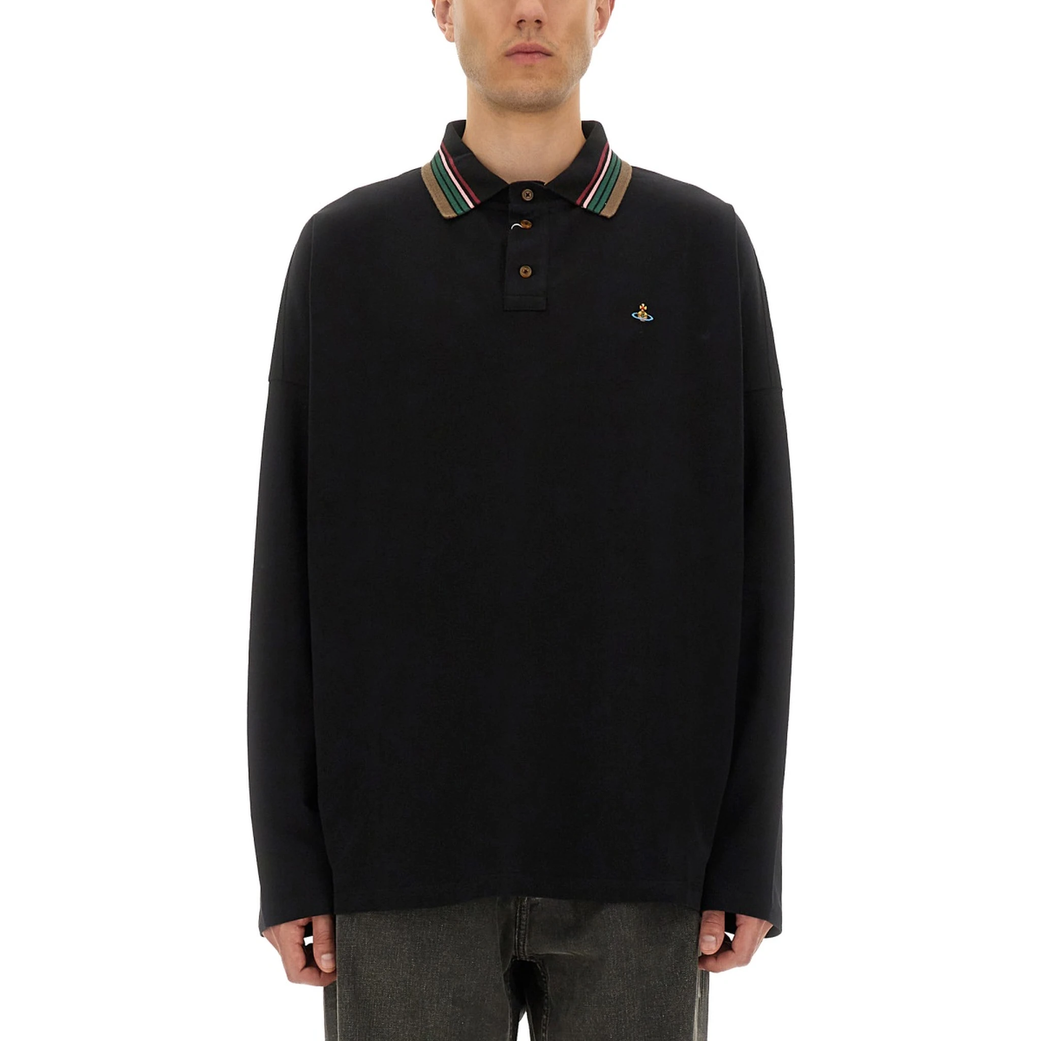 LONG-SLEEVED POLO SHIRT