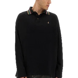 LONG-SLEEVED POLO SHIRT