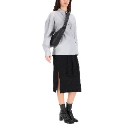 STRAIGHT TWISTED COLLAR SHIRT
