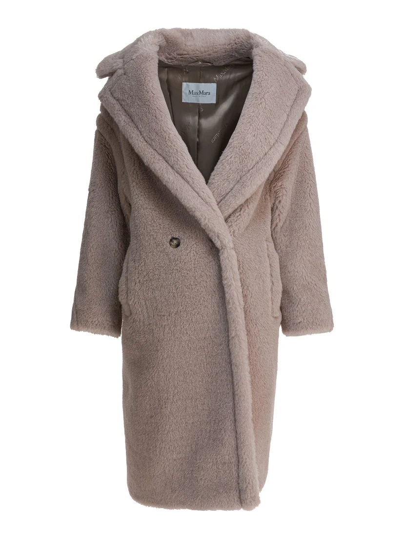 "Ted Girl" coat in alpaca and wool