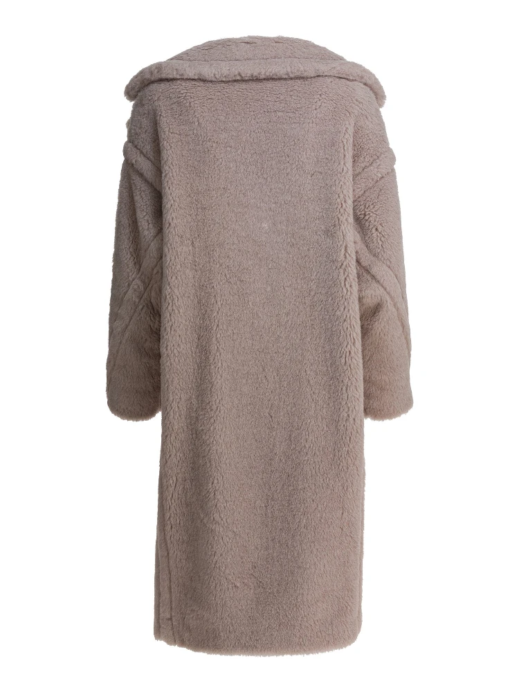 "Ted Girl" coat in alpaca and wool alternative