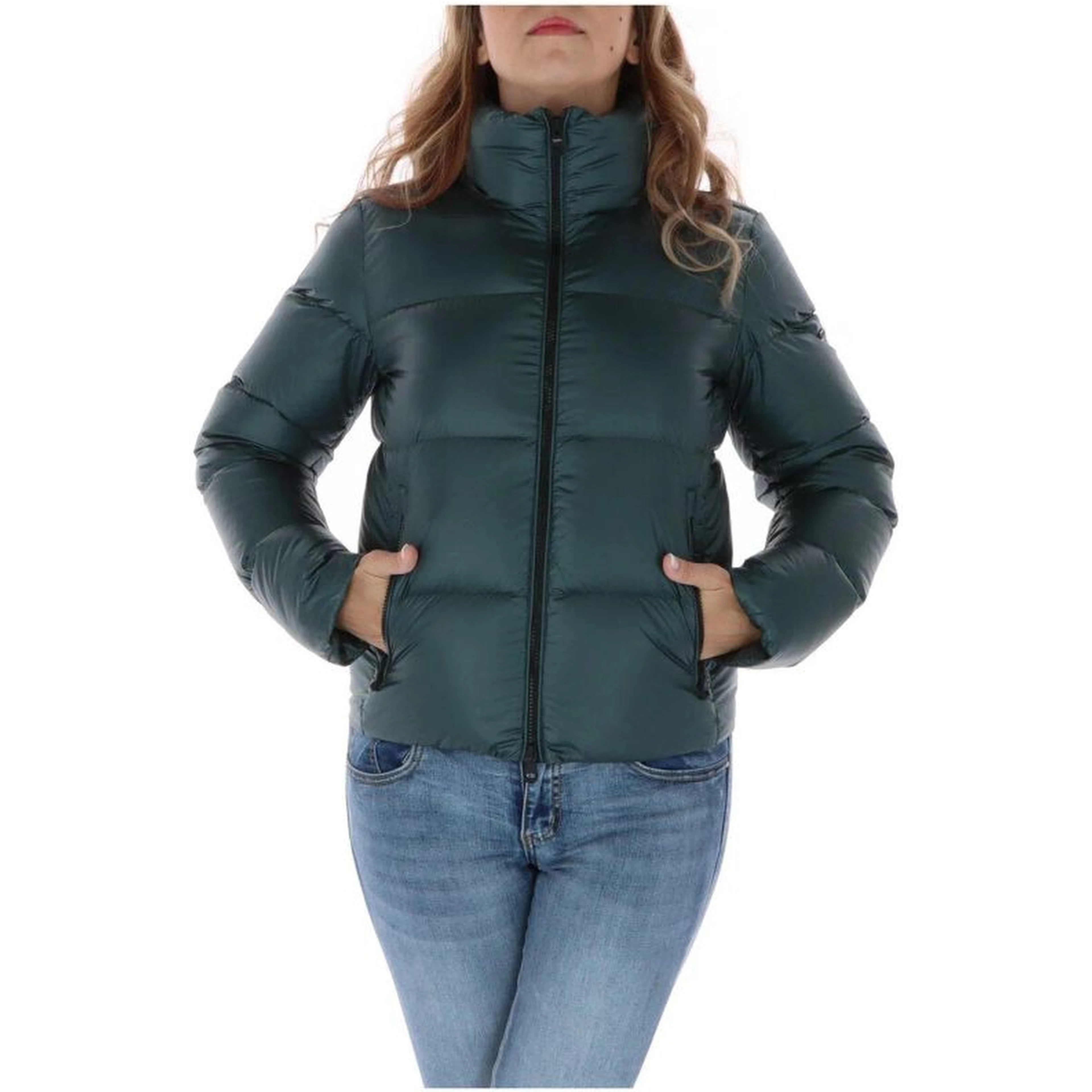 Bicolor Nylon Shell Jacket