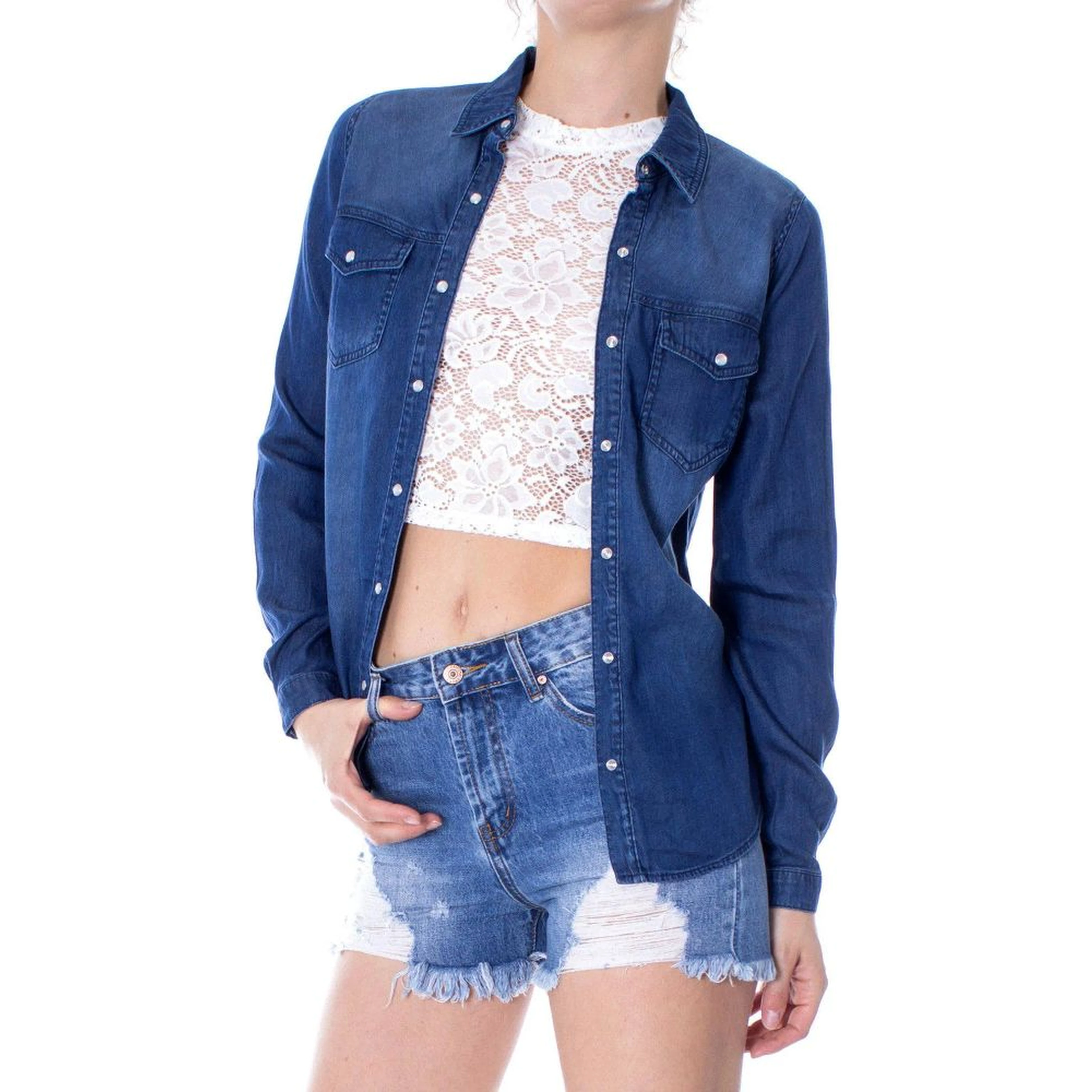 Blue Denim Shirt