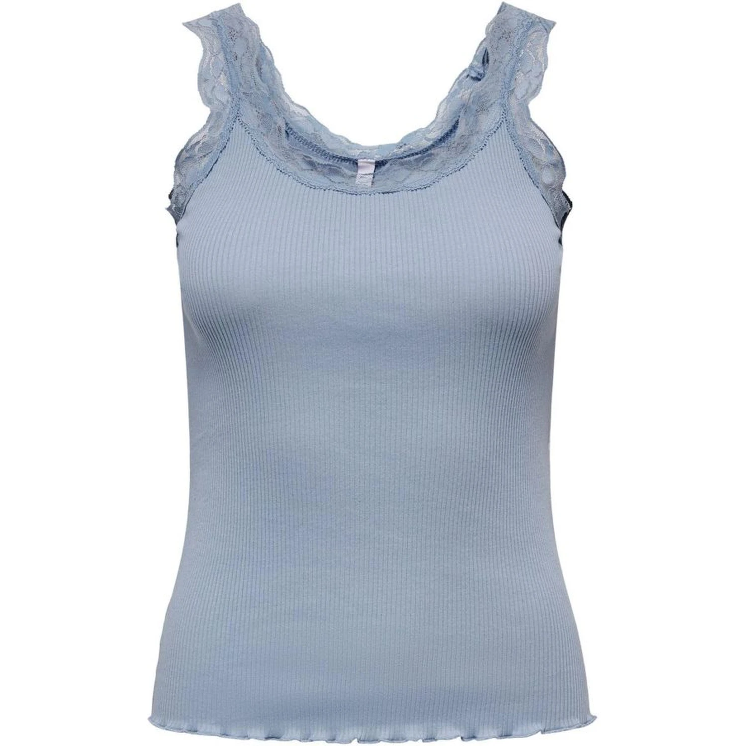 Light Blue Cotton Tank Tops