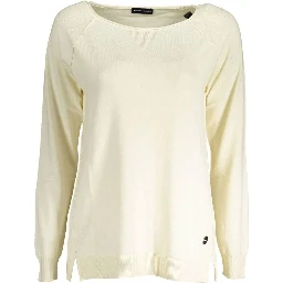 White Cotton Sweatshirt
