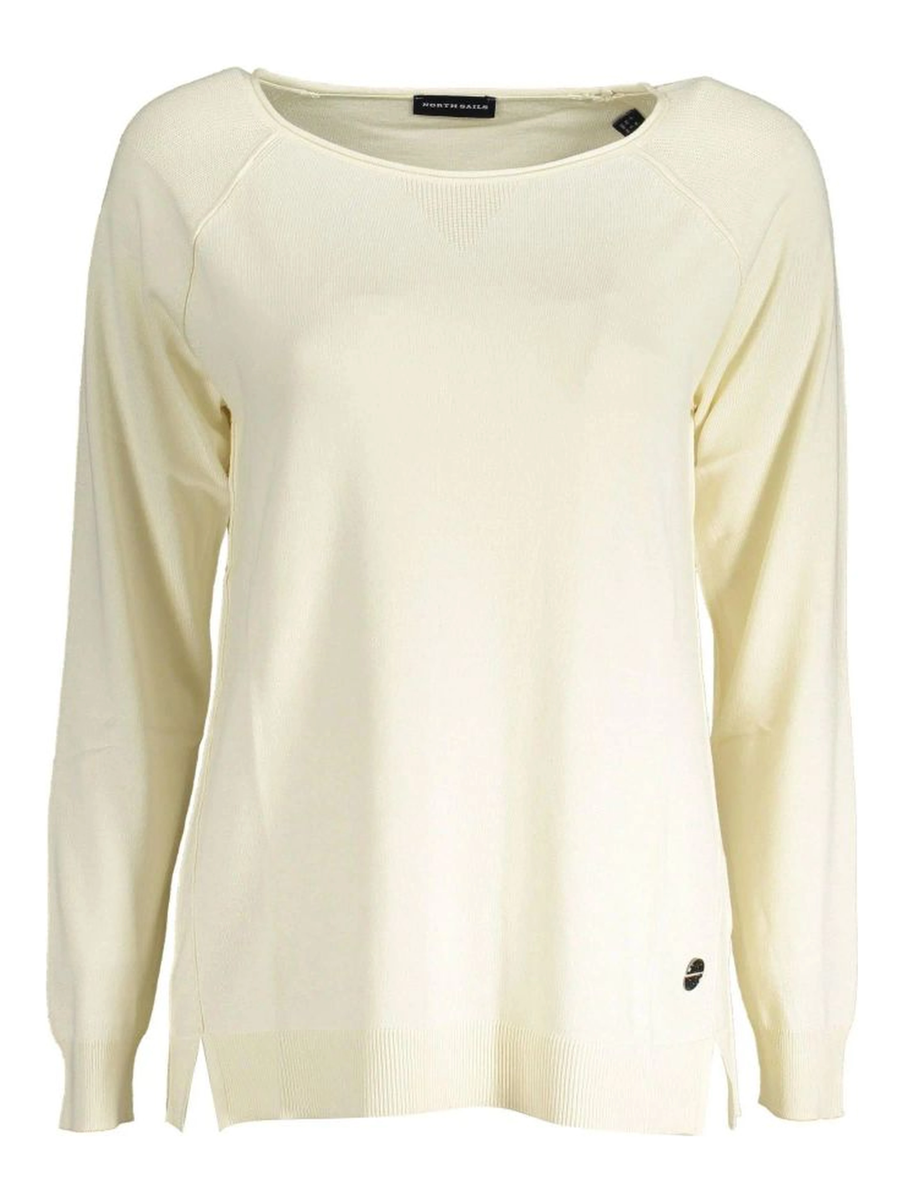White Cotton Sweatshirt