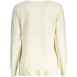 White Cotton Sweatshirt