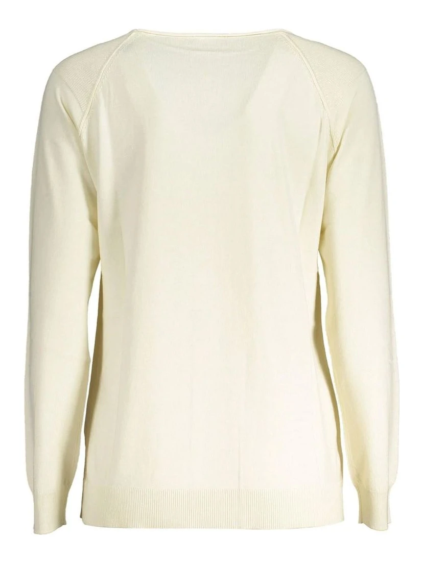 White Cotton Sweatshirt