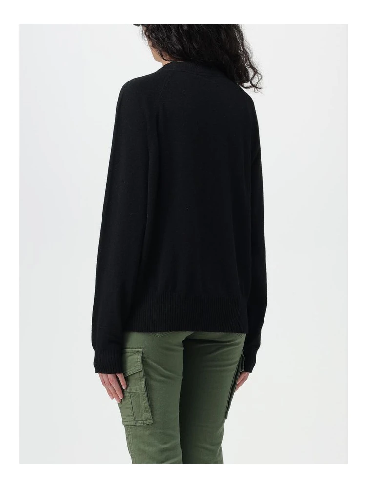 Black Cashmere Sweatshirt