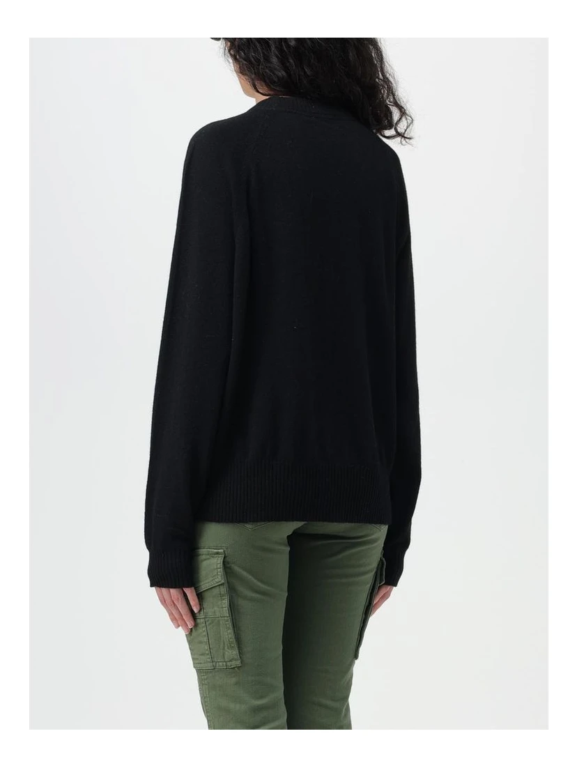 Black Cashmere Sweatshirt