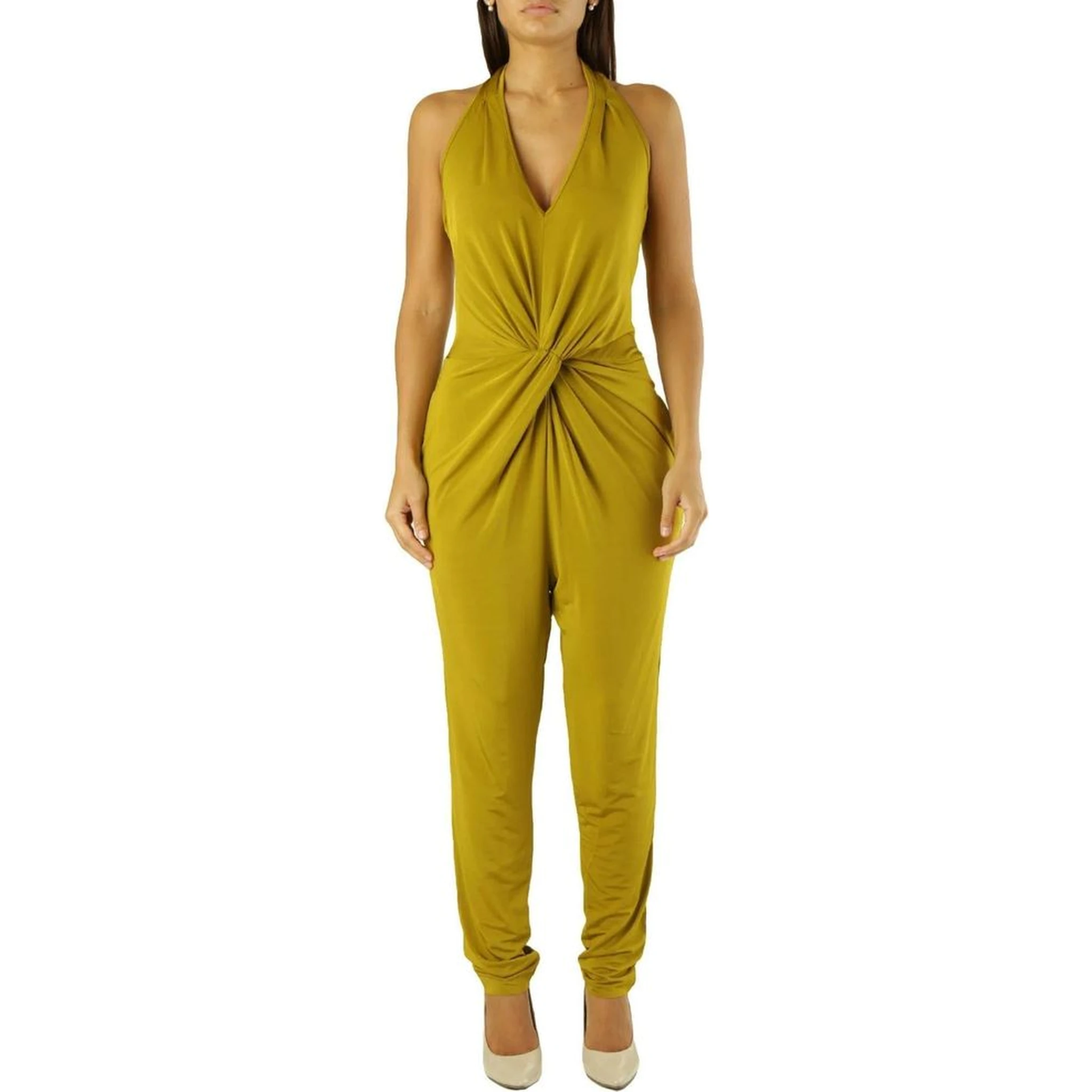 Bicolor Rayon Jumpsuit