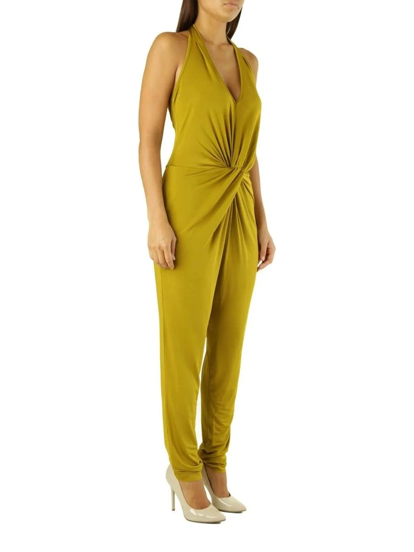 Bicolor Rayon Jumpsuit