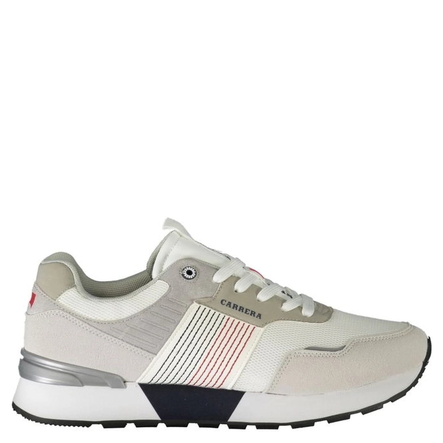 White Polyester Sneaker
