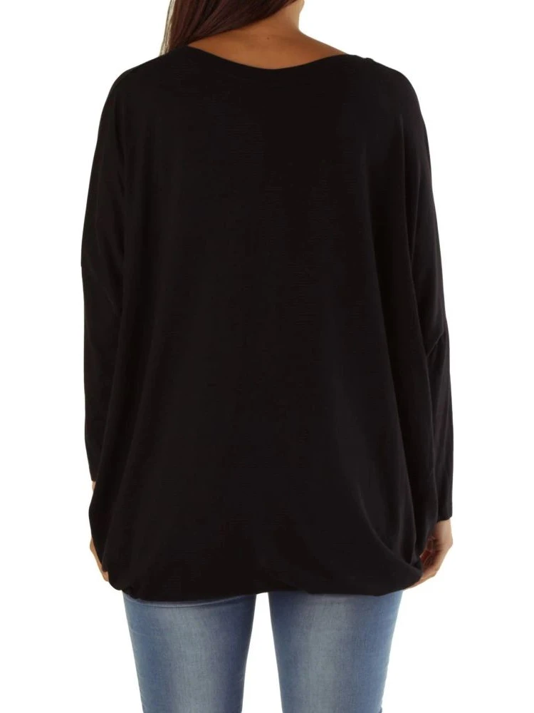 Black Viscose Sweatshirt alternative
