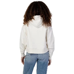 White Cotton Hoodie