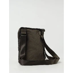 Bicolor Nylon Crossbody Bag