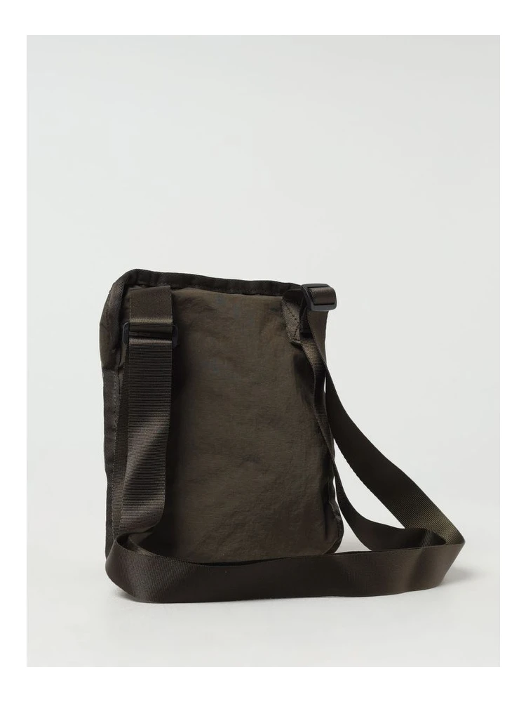 Bicolor Nylon Crossbody Bag