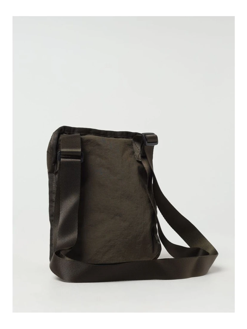 Bicolor Nylon Crossbody Bag