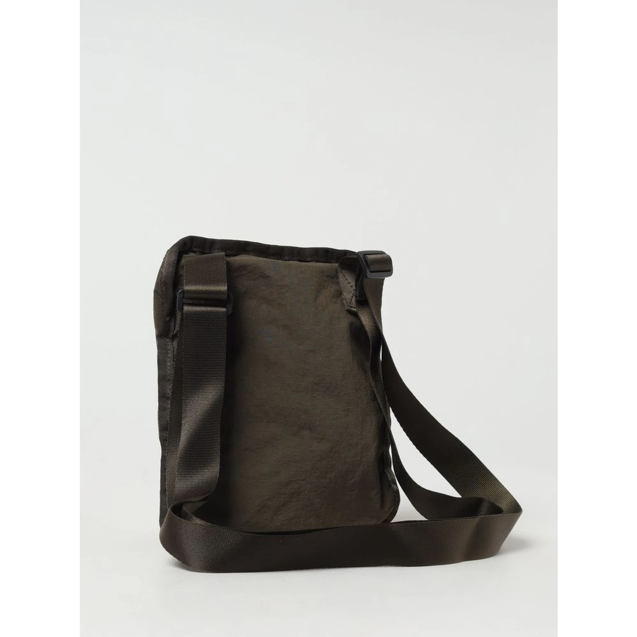 Bicolor Nylon Crossbody Bag