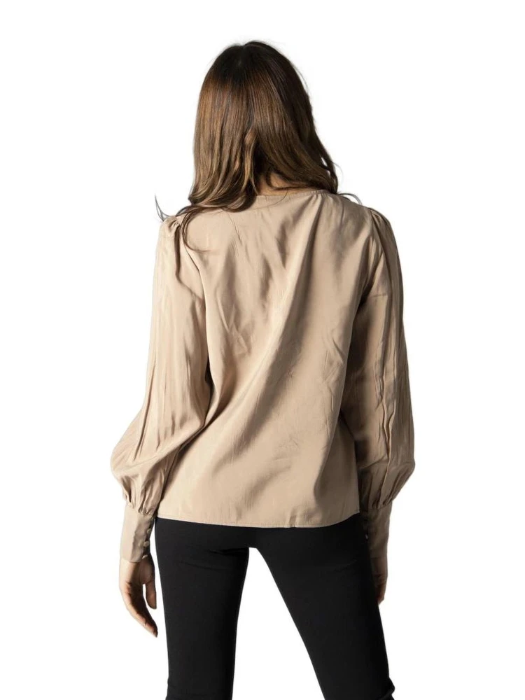 Beige Silk Blouse alternative