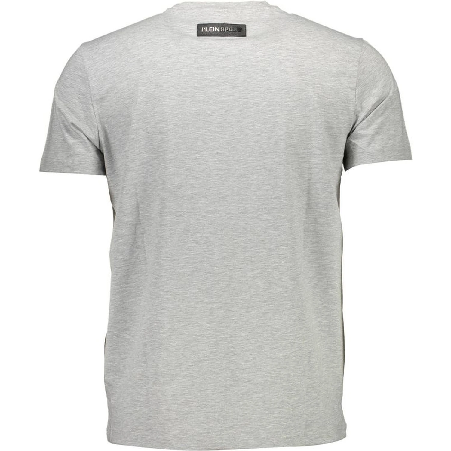 Gray Cotton Men T-Shirt