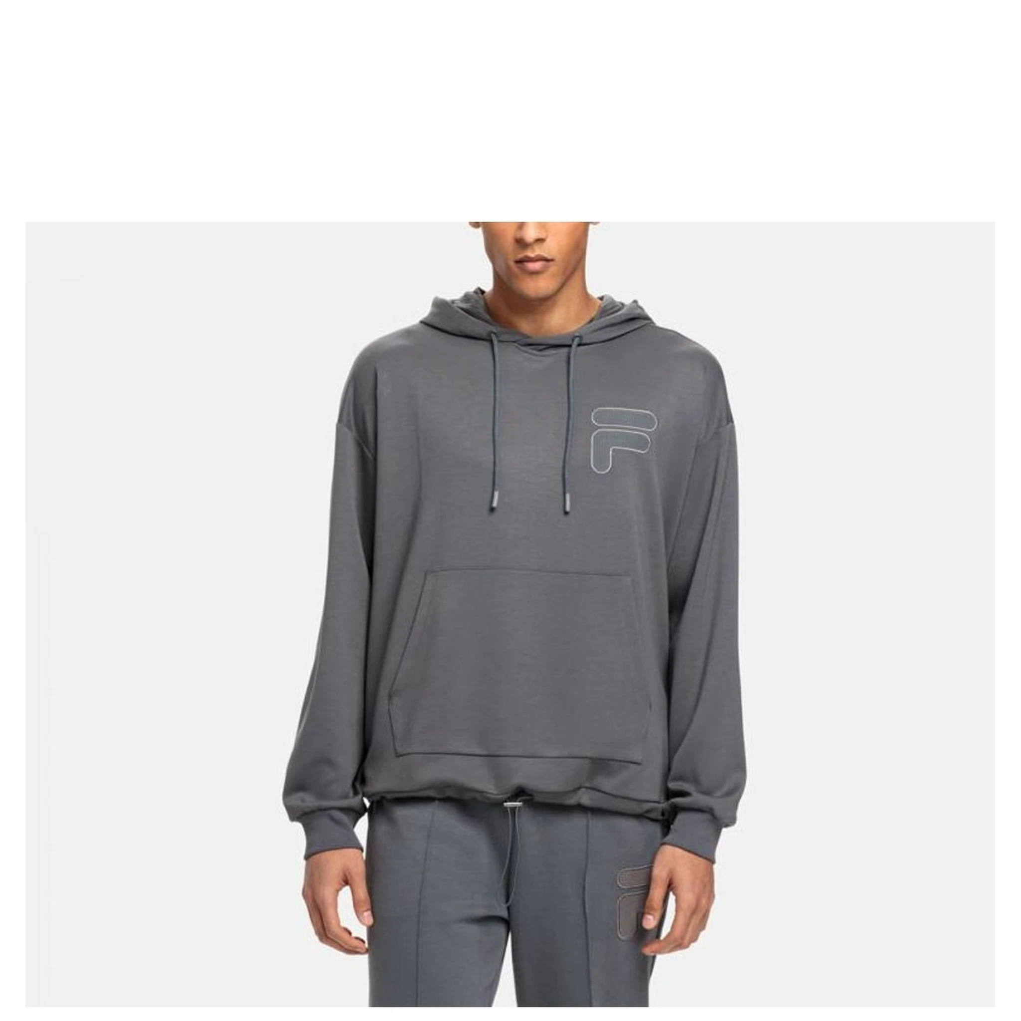 Gray Viscose Sweatshirt