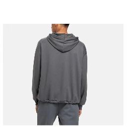 Gray Viscose Sweatshirt
