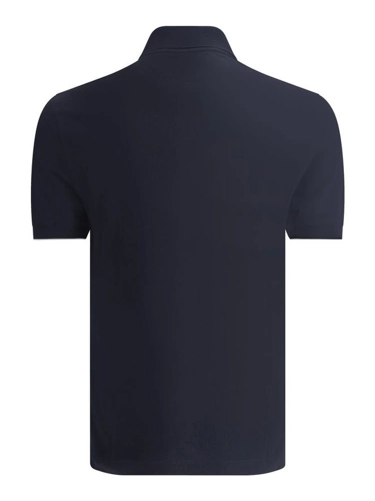 Blue Cotton Polo Shirt alternative
