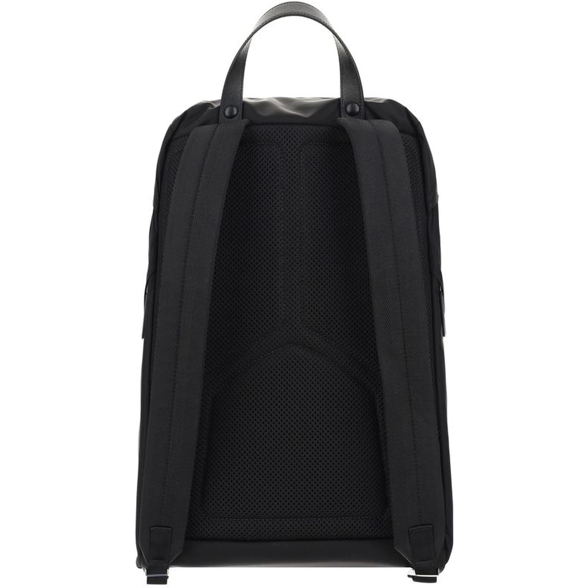 Black Recycled Polyamide Backpack