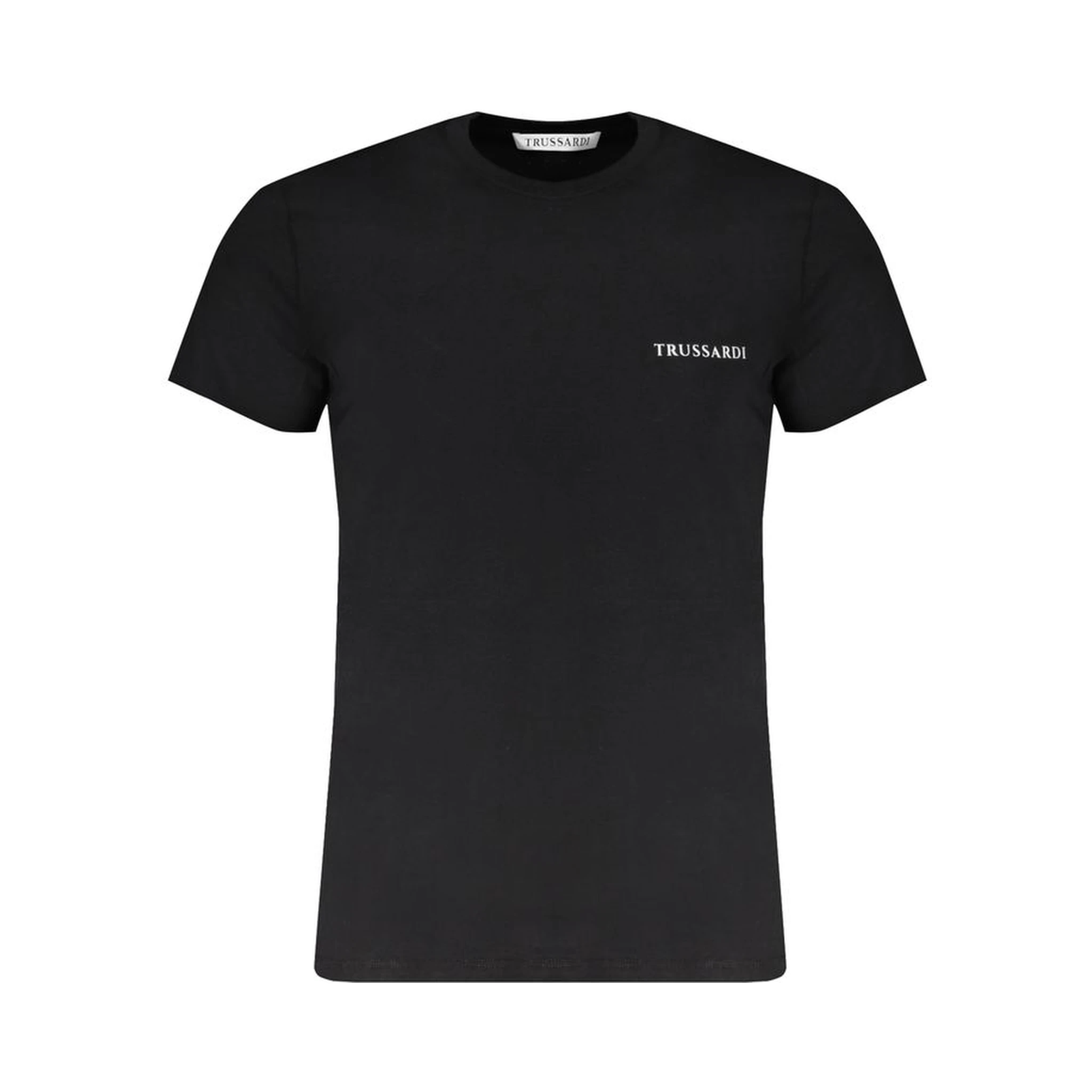 Black Cotton Men's T-Shirt