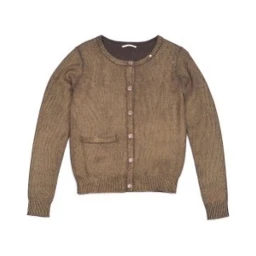 Brown Wool Cardigan