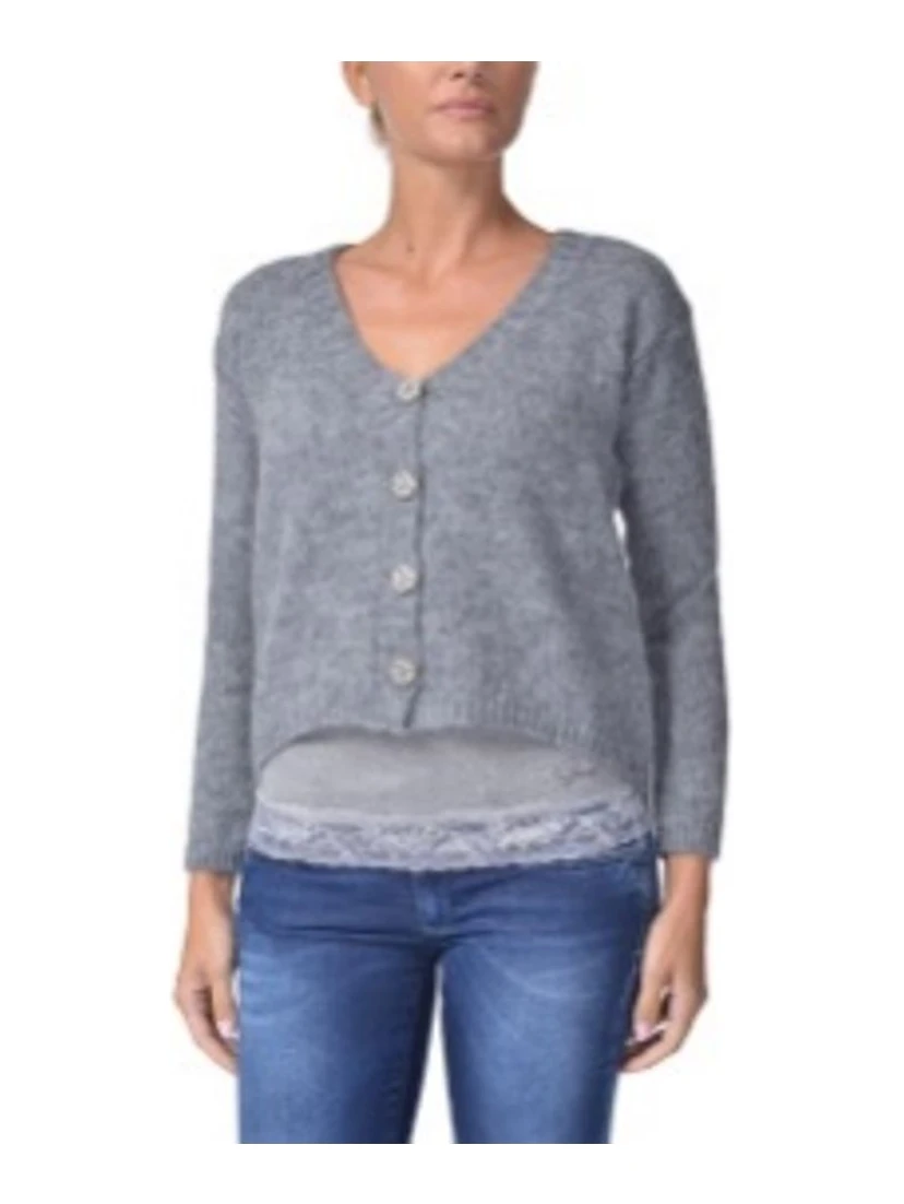 Black Marabou Cardigan