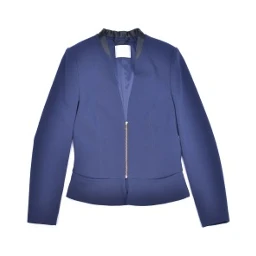 Gray Polyester Blazer