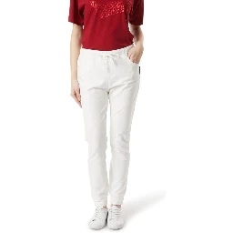 Black Cotton Casual Pants