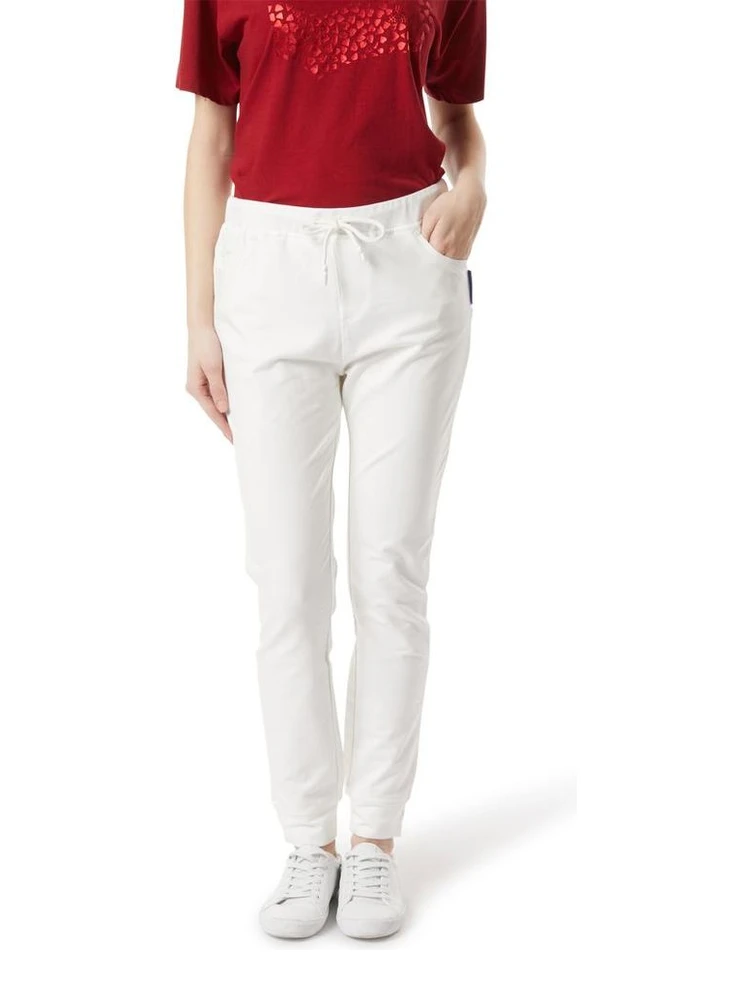 Black Cotton Casual Pants