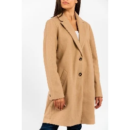 Brown Marabou Coat