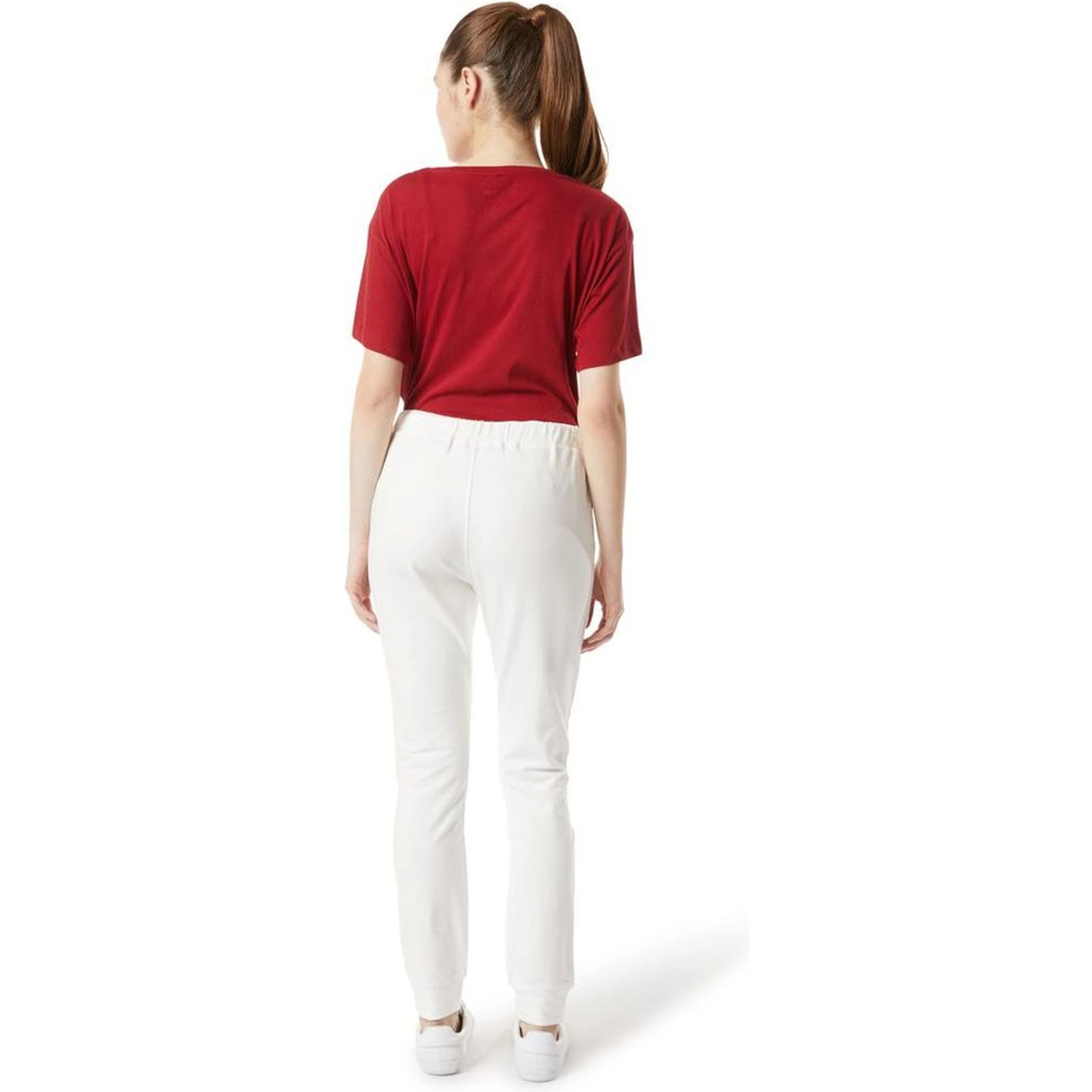 Black Cotton Casual Pants