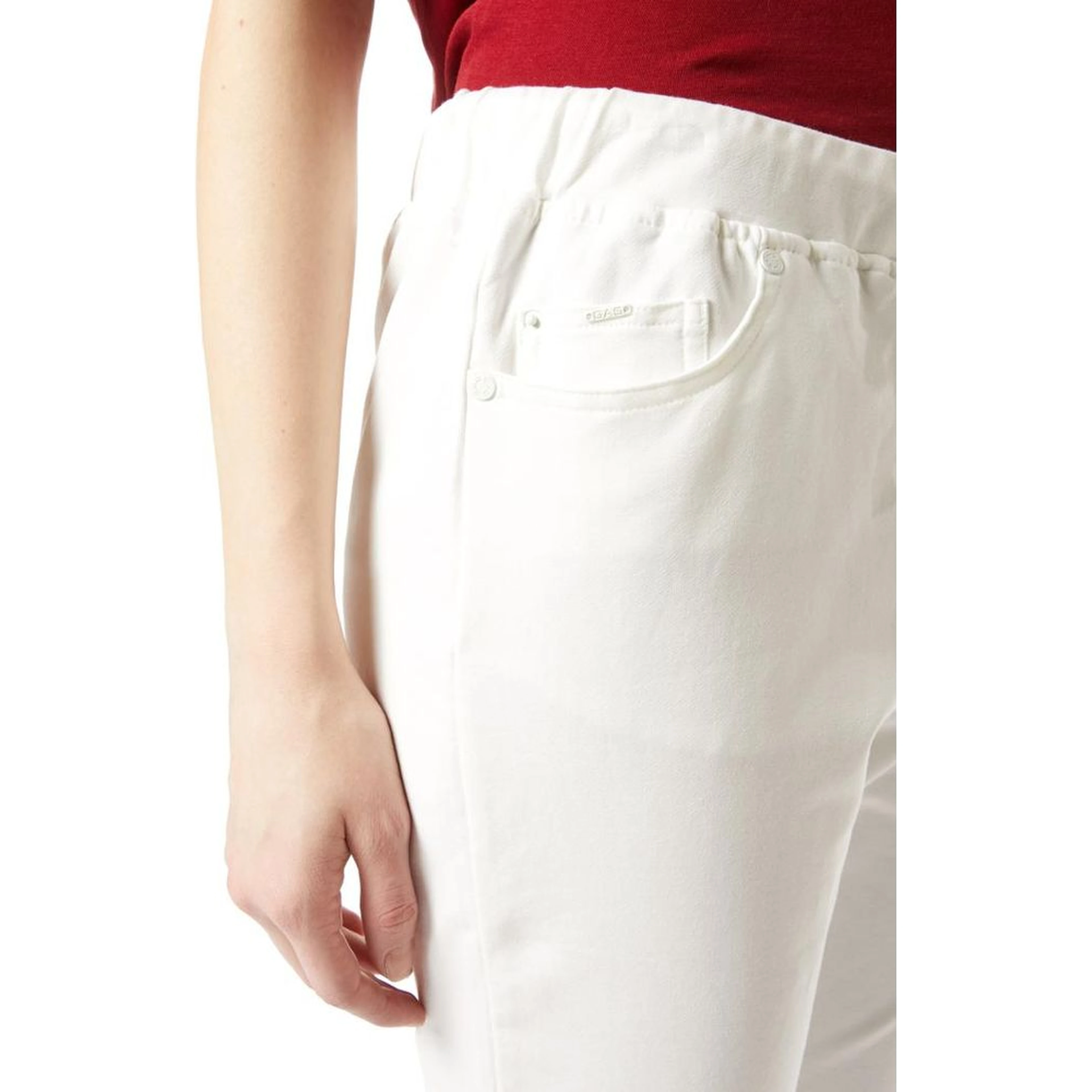 Black Cotton Casual Pants