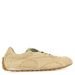 Men Orbit Flash Low-Top Suede Sneakers