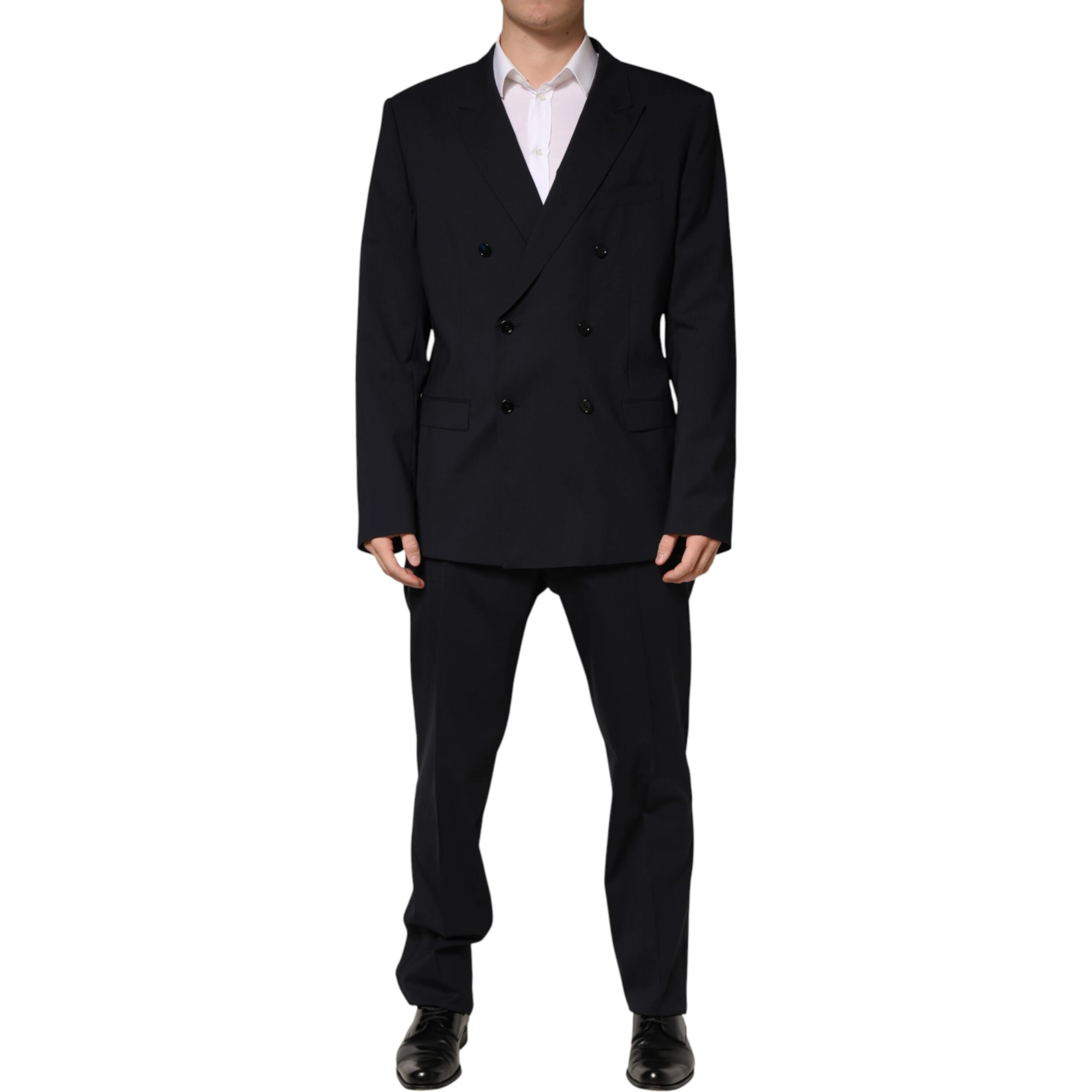 Blue MARTINI Double Breasted 2 Piece Suit