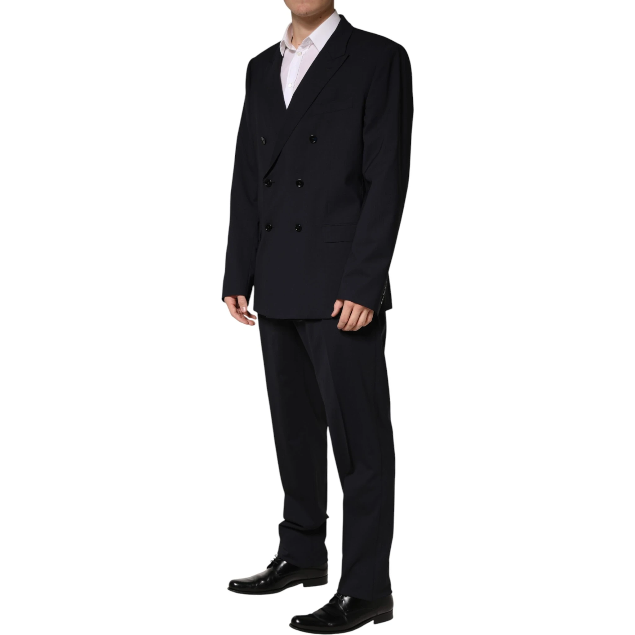 Blue MARTINI Double Breasted 2 Piece Suit