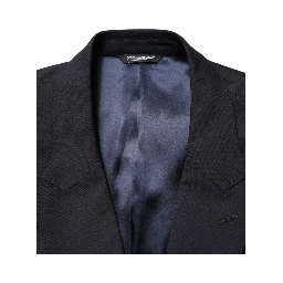 Blue MARTINI Double Breasted 2 Piece Suit