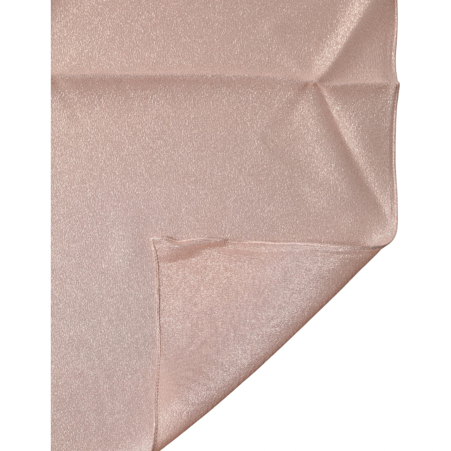 Light Pink Silk Blend Square Foulard 87.5cm x86.5cm Scarf