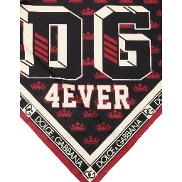 Multicolor #DGRoyals Square Foulard 50cm x 49.5cm Scarf