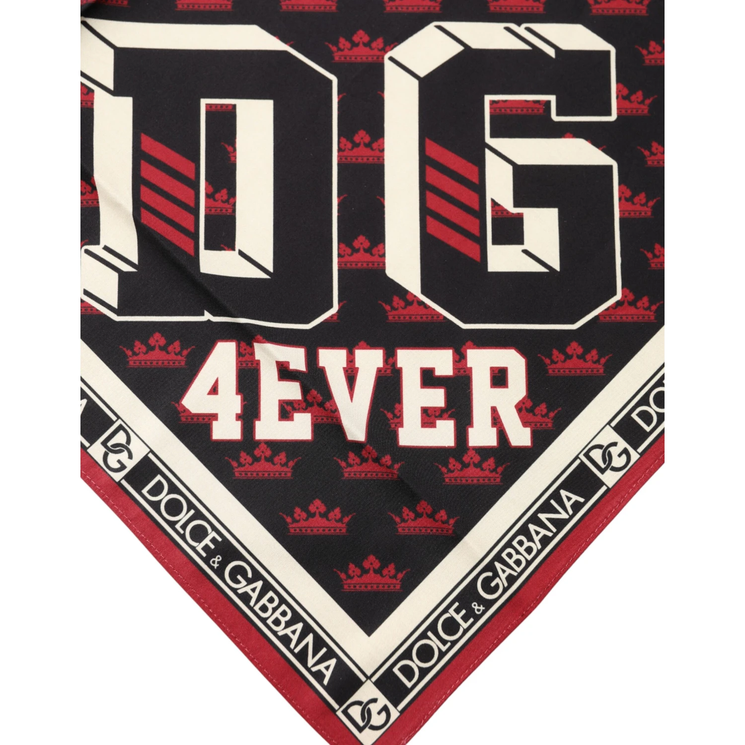 Multicolor #DGRoyals Square Foulard 50cm x 49.5cm Scarf
