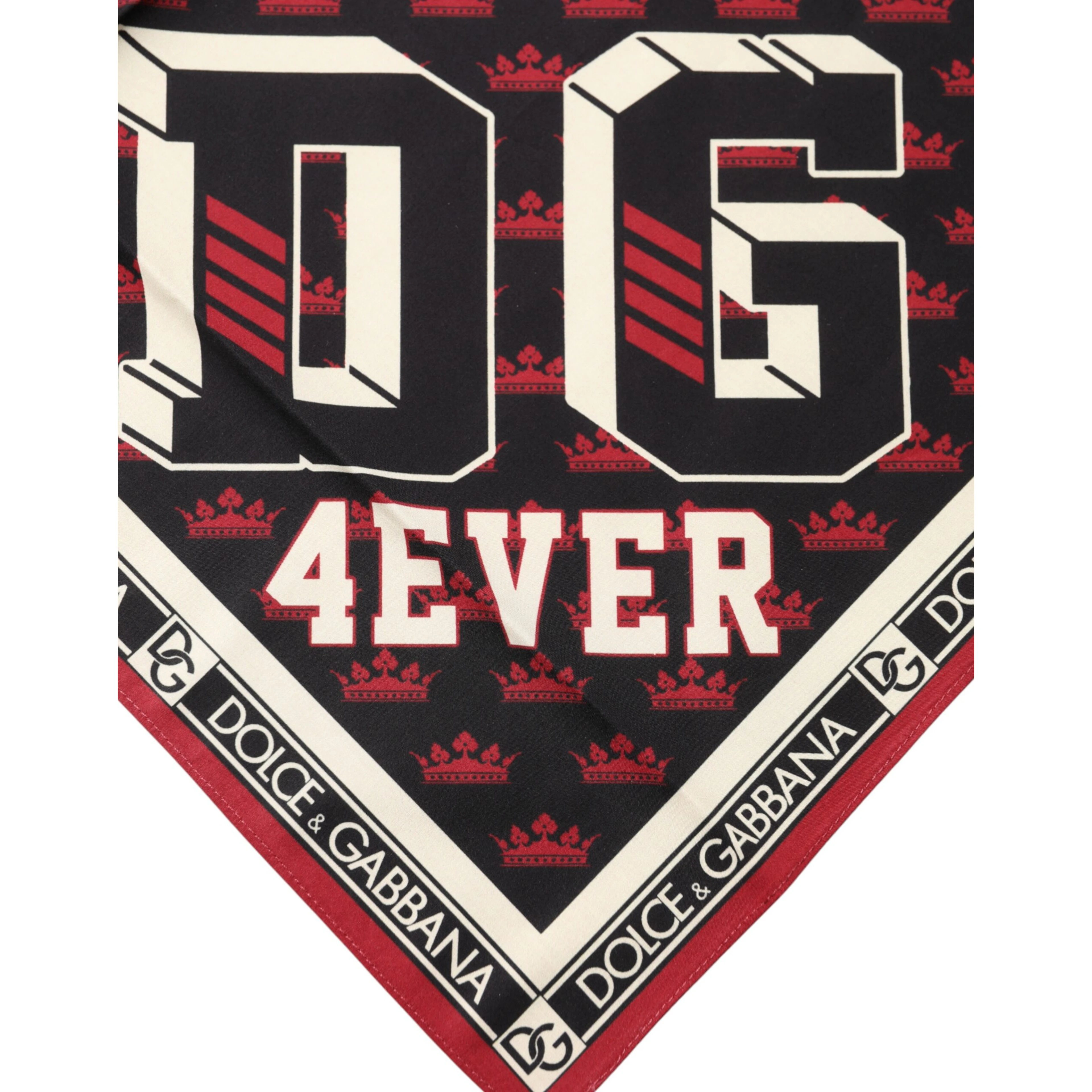 Multicolor #DGRoyals Square Foulard 50cm x 49.5cm Scarf