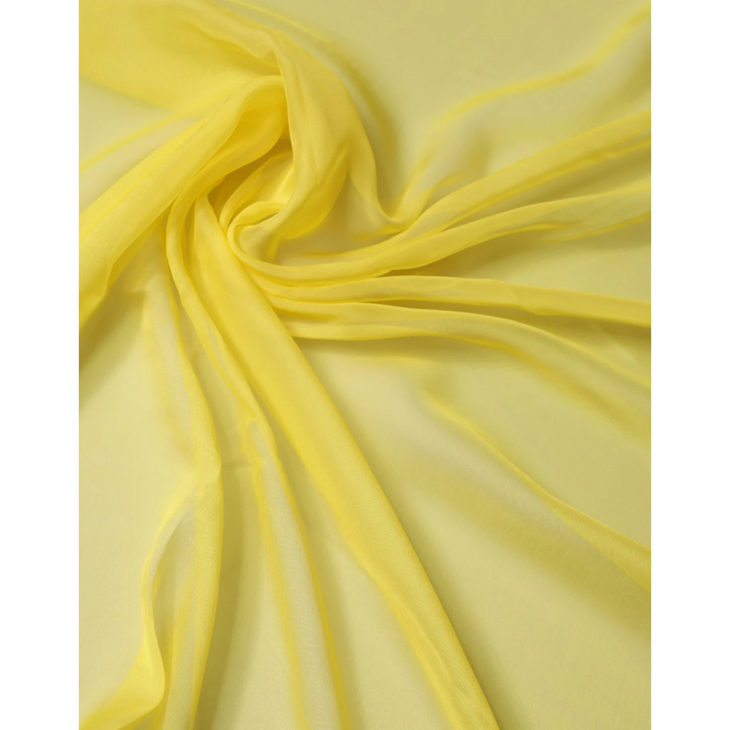 Yellow Silk Stole Neck Wrap Shawl Men 200cm x 130cm Scarf